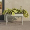 Marais Outdoor Low Planter – Taupe